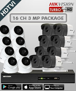 paket cctv hikvision 16 CH 3 MP