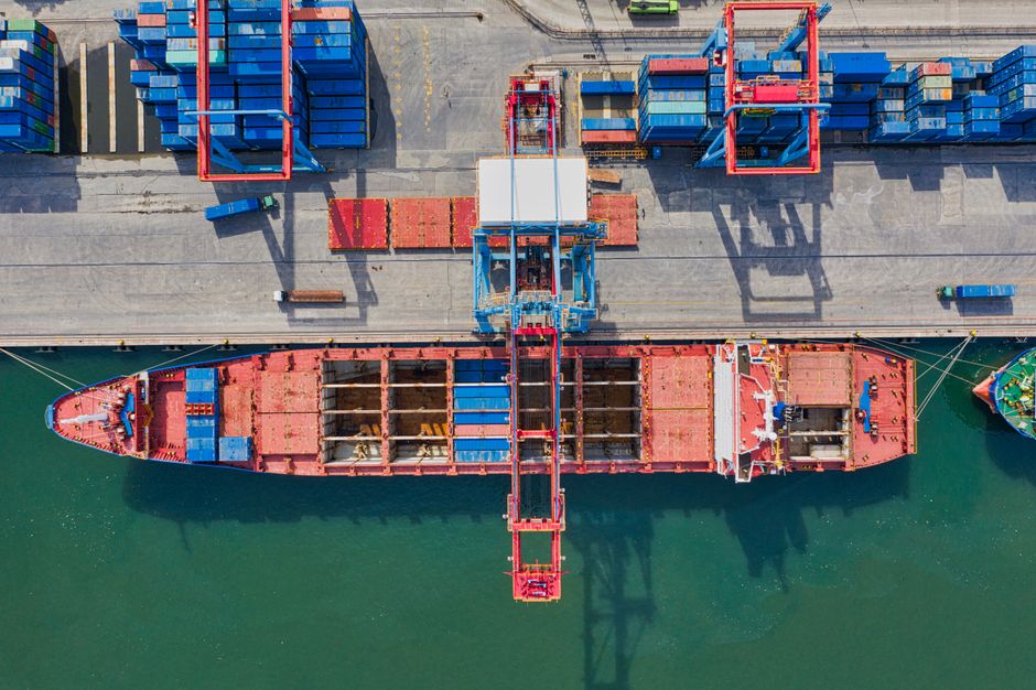 AI container detection system